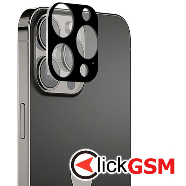 Techsuit - Full Camera Glass - iPhone 13 Pro / 13 Pro Max - Black