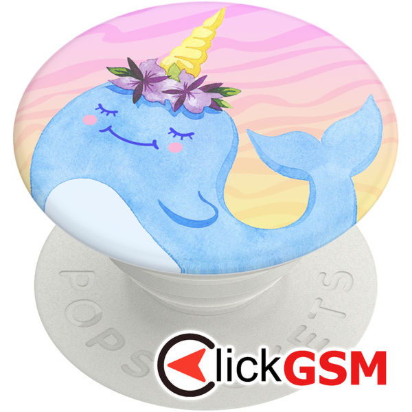 PopSockets - PopGrip - Narwhal Princess