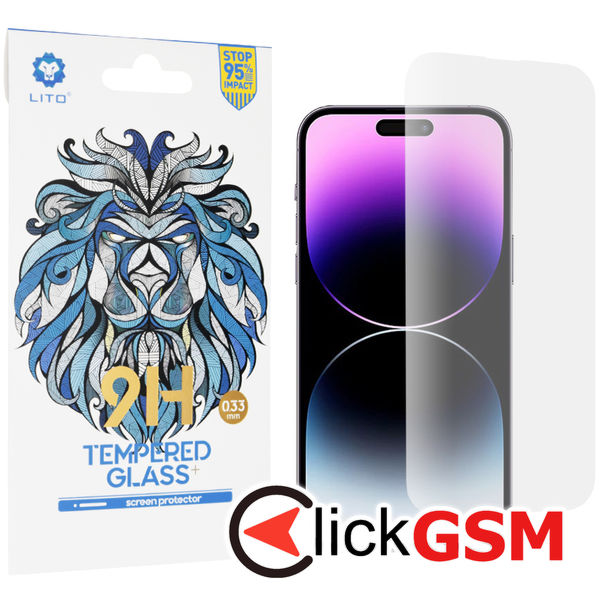 Lito - 2.5D Classic Glass - Iphone 14 Pro Max - Clear