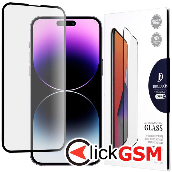 Dux Ducis - Tempered Glass - iPhone 14 Pro Max - Black