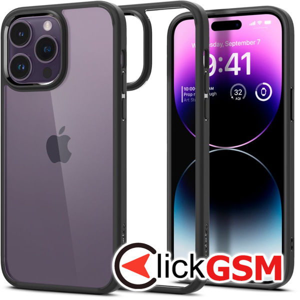 Spigen - Ultra Hybrid - iPhone 14 Pro - Matte Black