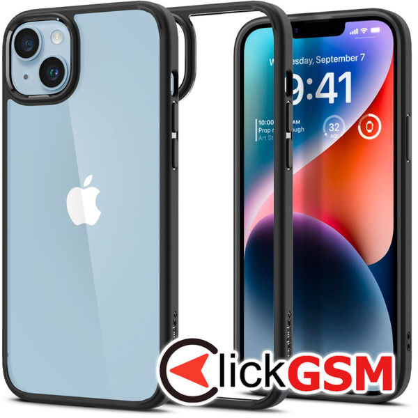 Spigen - Ultra Hybrid - iPhone 14 - Matte Black