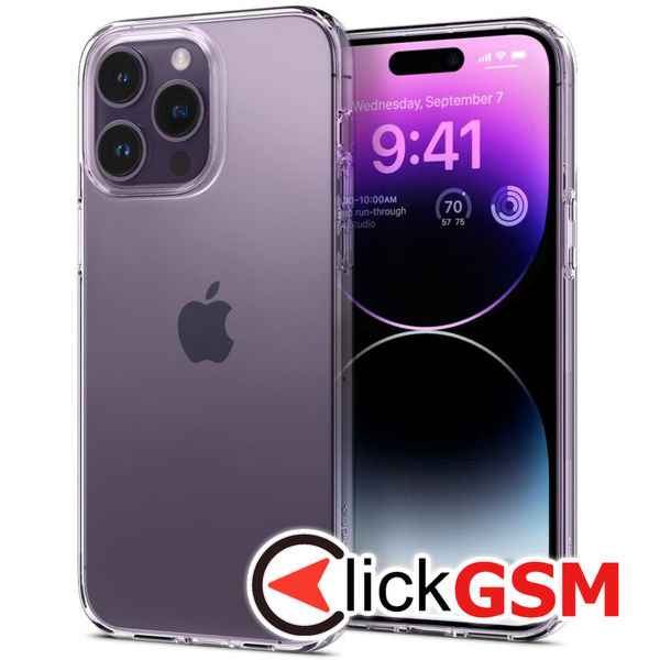 Spigen - Liquid Crystal - iPhone 14 Pro - Clear