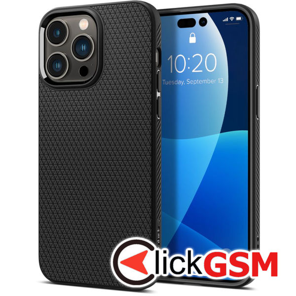 Spigen - Liquid Air - iPhone 14 Pro Max - Matte Black