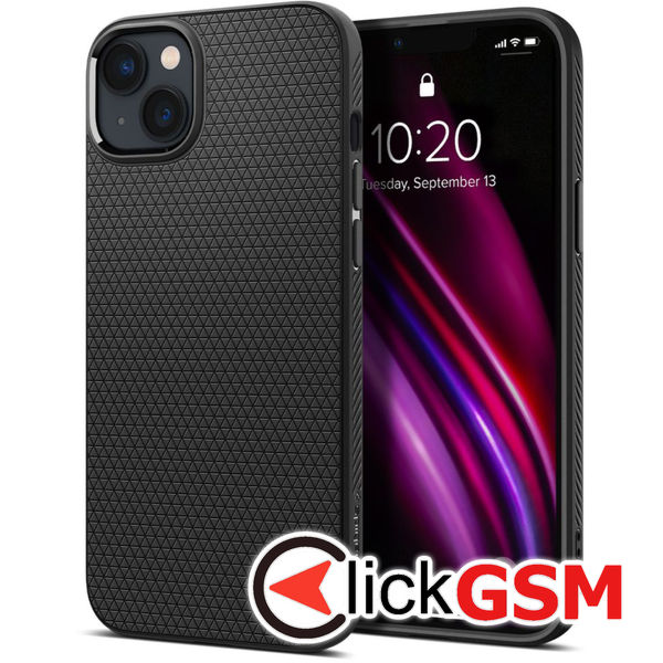 Spigen - Liquid Air - iPhone 14 - Matte Black