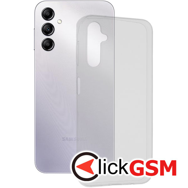 Techsuit - Clear Silicone -  Samsung Galaxy A14 4G / A14 5G - Transparent