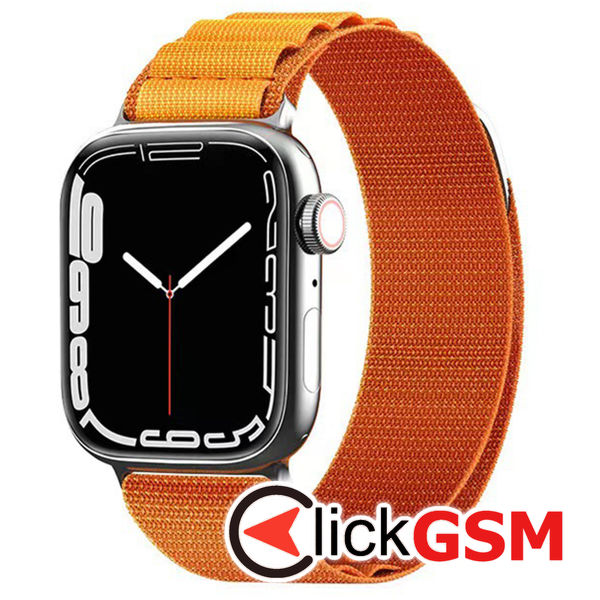 Techsuit - Watchband (W037) - Apple Watch 1/2/3/4/5/6/7/8/9/SE/SE 2 (38/40/41mm) - Orange