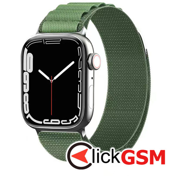 Techsuit - Watchband (W037) - Apple Watch 1/2/3/4/5/6/7/8/9/SE/SE 2 (38/40/41mm) - Army Green