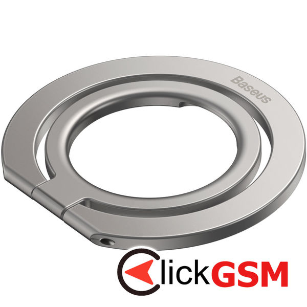 Baseus - Phone Ring Halo Series (SUCH000012) - Foldable, Magnetic - Silver