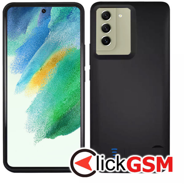 Techsuit - Power Pro Battery Case - Samsung Galaxy S21 FE - 5000mAh - Black