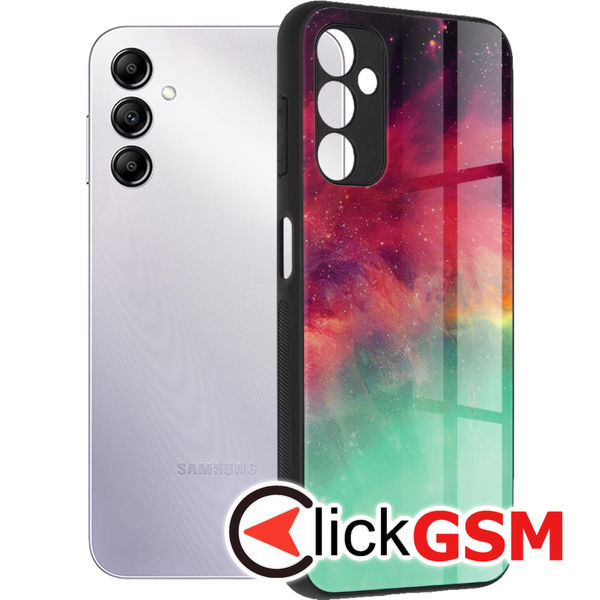 Techsuit - Glaze Series - Samsung Galaxy A14 4G / A14 5G - Fiery Ocean