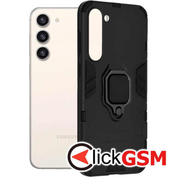 Techsuit - Silicone Shield - Samsung Galaxy S23 Plus - Black