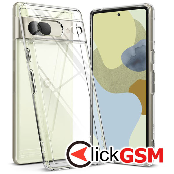 Husa de protectie Ringke Fusion pentru Google Pixel 7 - Clear