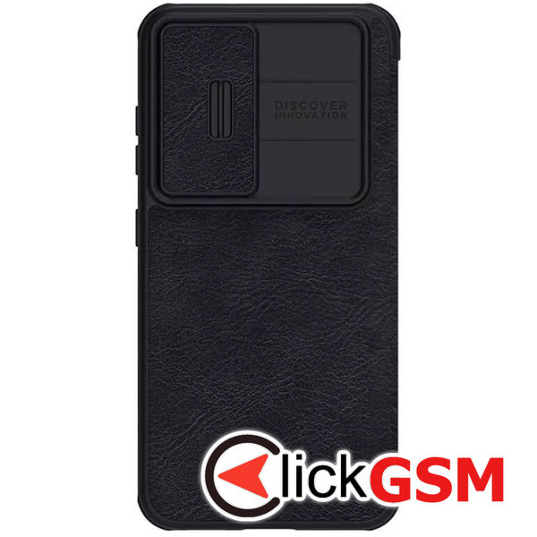 Nillkin - Qin Leather PRO Case - Samsung Galaxy S23 Plus - Black