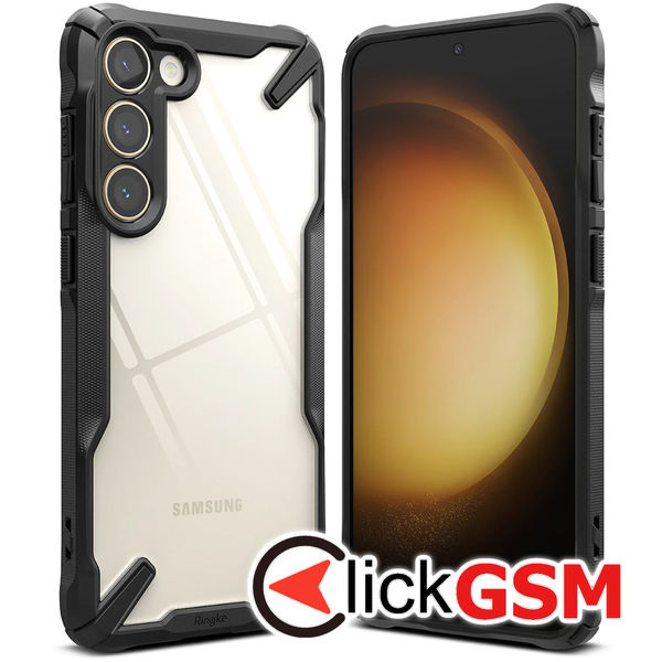 Ringke - Fusion X - Samsung Galaxy S23 - Black