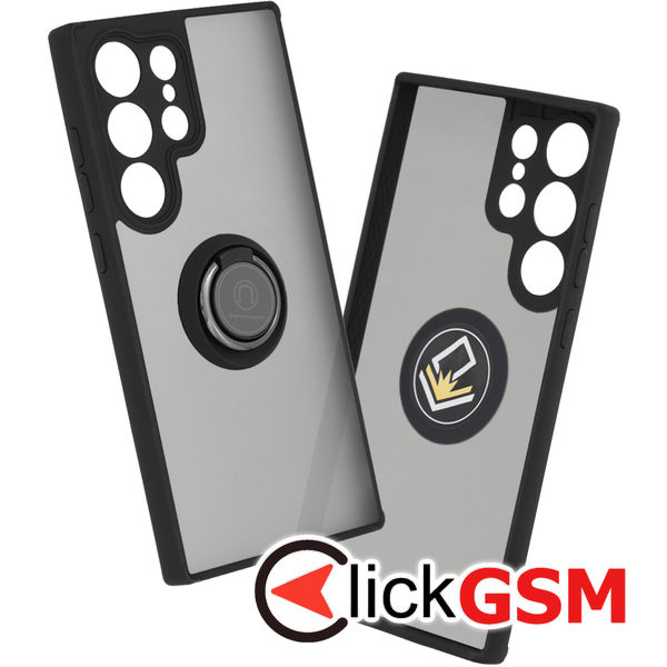 Techsuit - Glinth - Samsung Galaxy S23 Ultra - Black