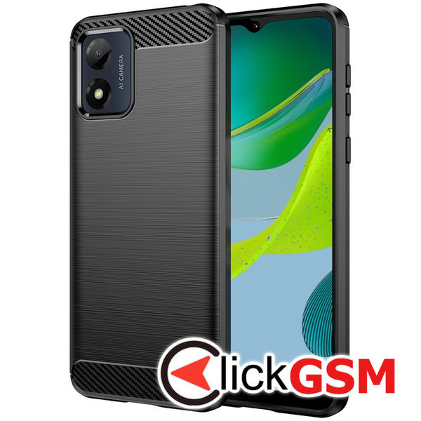 Techsuit - Carbon Silicone - Motorola Moto E13 - Black