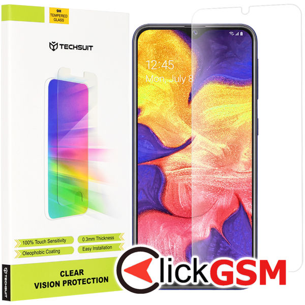 Techsuit - Clear Vision Glass - Samsung Galaxy A10e / A20e - Transparent
