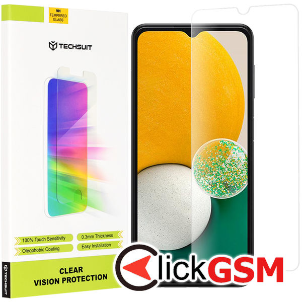 Techsuit - Clear Vision Glass - Samsung Galaxy A13 5G / A04S / A04 - Transparent