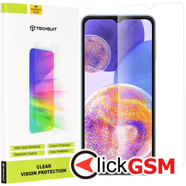Techsuit - Clear Vision Glass - Samsung Galaxy A23 / A23 5G / M23 / F23 / M33 / A13 4G / M13 / F13 - Transparent