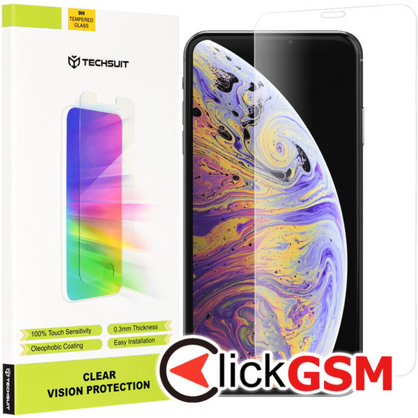 Techsuit - Clear Vision Glass - iPhone XS Max / 11 Pro Max - Transparent
