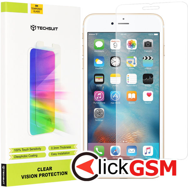 Techsuit - Clear Vision Glass - iPhone 6/ 6S - Transparent