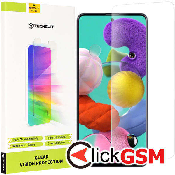 Techsuit - Clear Vision Glass - Samsung Galaxy A51 4G / A51 5G - Transparent