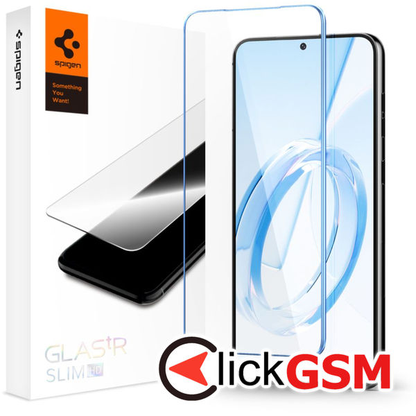 Spigen - Glas.tR Slim - Samsung Galaxy S23 Plus - Clear