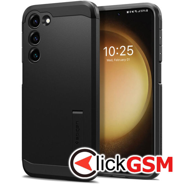 Spigen - Tough Armor - Samsung Galaxy S23 - Black