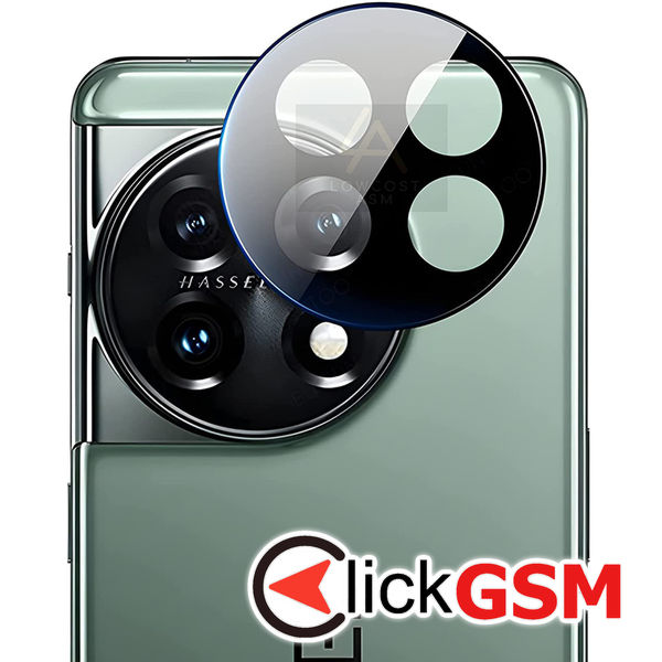 Techsuit - Full Camera Glass - OnePlus 11 - Black