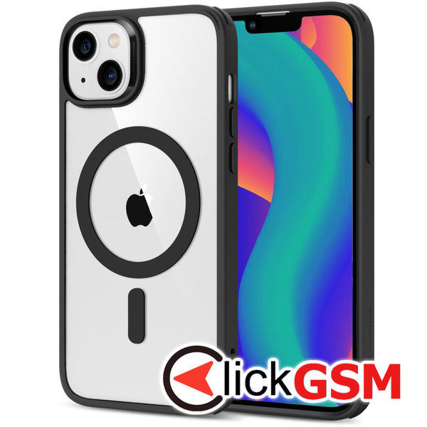 ESR - Classic Hybrid HaloLock - iPhone 14 Plus - Clear Black