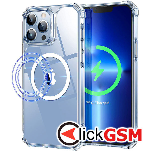 ESR - Air Armor HaloLock - iPhone 13 Pro - Clear