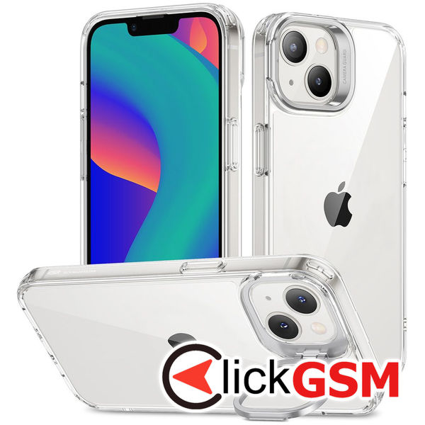 Husa de protectie ESR Classic Kickstand pentru Apple iPhone 14 Plus - Transparent