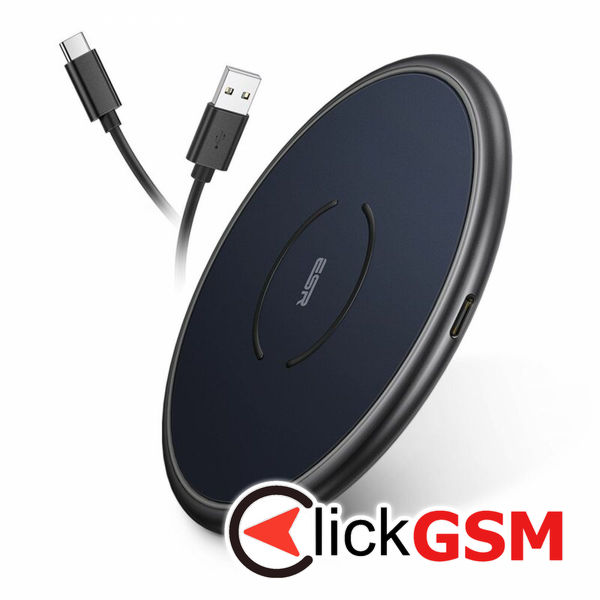 ESR - Wireless Charger HaloLock - MagSafe Compatible with Cable Type-C, 10W, 1m - Midnight Blue