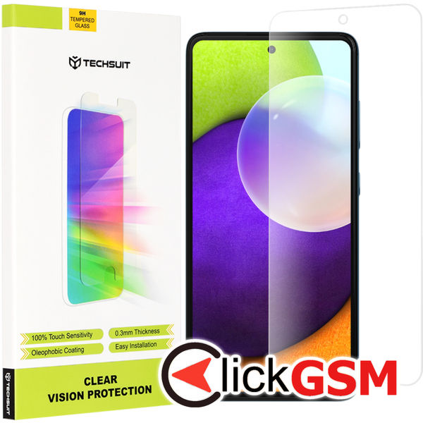 Techsuit - Clear Vision Glass - Samsung Galaxy A52 4G / A52 5G / A52s 5G - Transparent