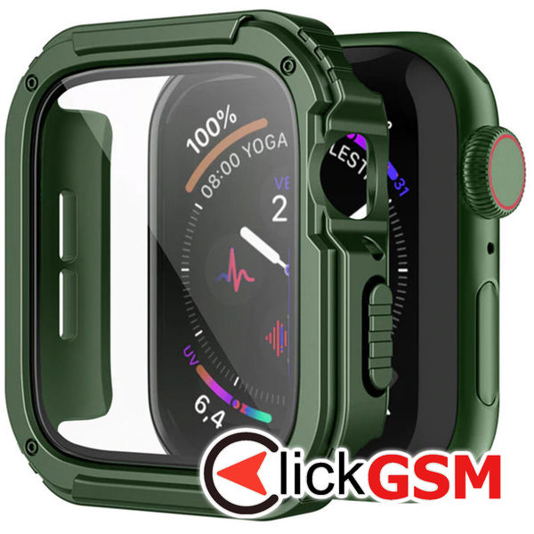 Lito - Watch Armor 360 Case + Screen Protector - Apple Watch 7 / 8 / 9 (41mm) - Green
