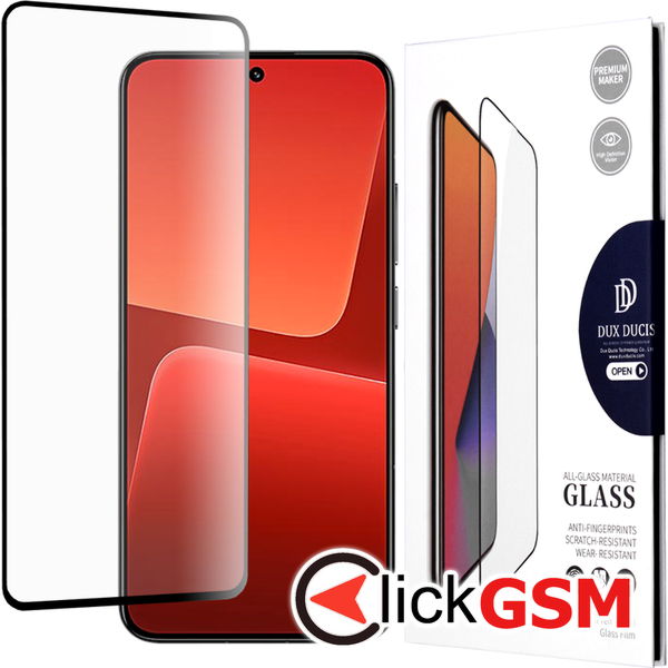 Dux Ducis - Tempered Glass - Xiaomi 13 - Black