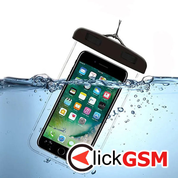 Techsuit - Waterproof Case - for Phone 6.5 - Black