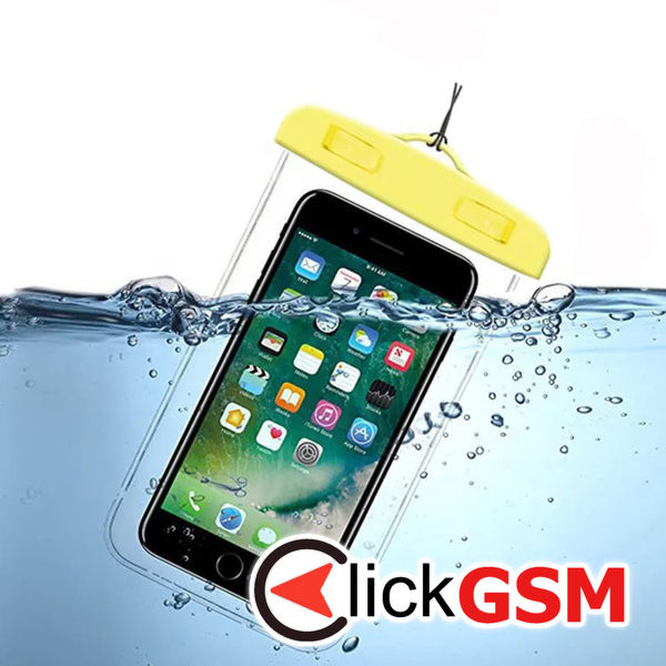 Techsuit - Waterproof Case - for Phone 6.5 - Yellow