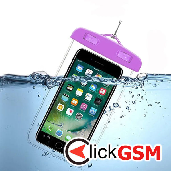 Techsuit - Waterproof Case - for Phone 6.5 - Purple