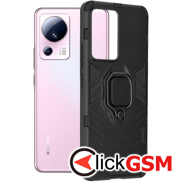 Techsuit - Silicone Shield - Xiaomi 13 Lite - Black