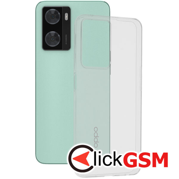 Techsuit - Clear Silicone - Oppo A57 4G / A57s / OnePlus Nord N20 SE - Transparent