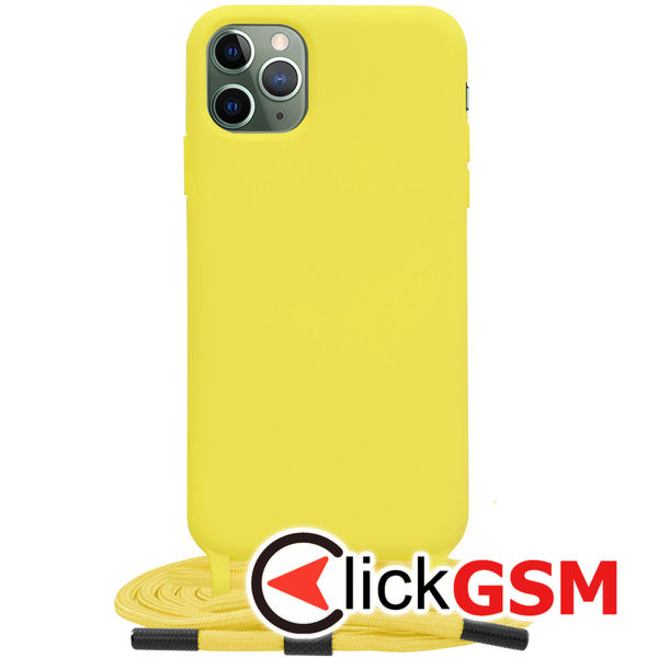 Techsuit - Crossbody Lanyard - iPhone 11 Pro Max - Yellow