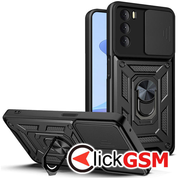 Techsuit - CamShield Series - Oppo A16 / A16s / A54s - Black