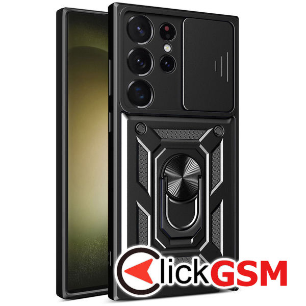 Techsuit - CamShield Series - Samsung Galaxy S23 Ultra - Black