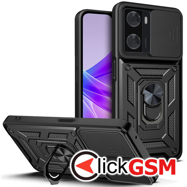 Techsuit - CamShield Series - Oppo A57 4G / A57s / OnePlus Nord N20 SE - Black