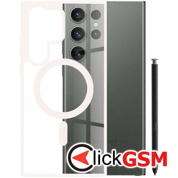 Techsuit - MagSafe Pro - Samsung Galaxy S23 Ultra - Nude Pink