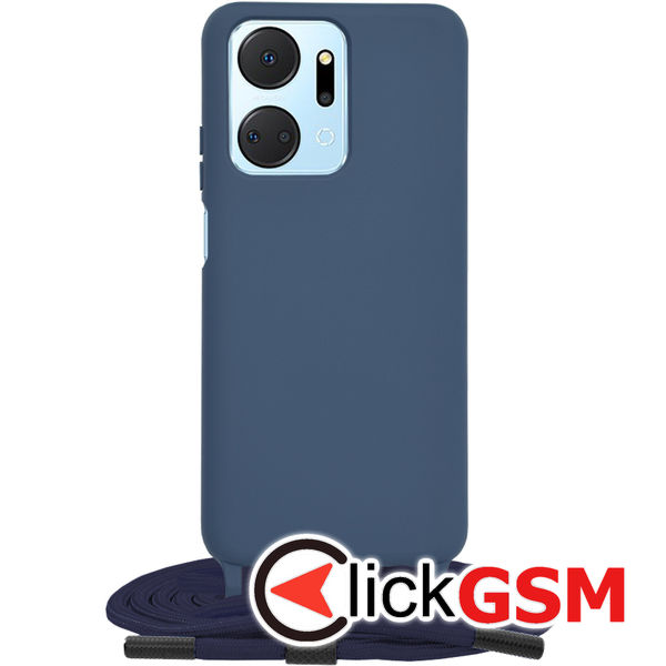 Techsuit - Crossbody Lanyard - Honor X7a - Blue