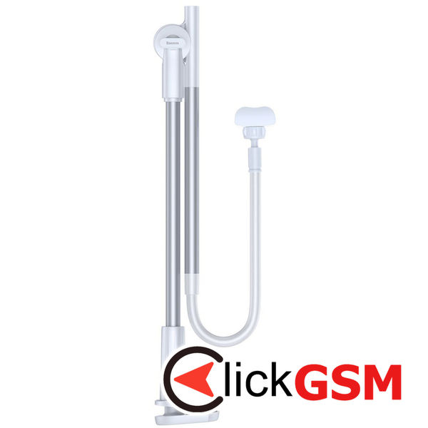 Baseus - Desk Holder Unlimited Adjustment Lazy (SULR-0S) - Clamp Grip, Ajustable Arm for Phone - Silver