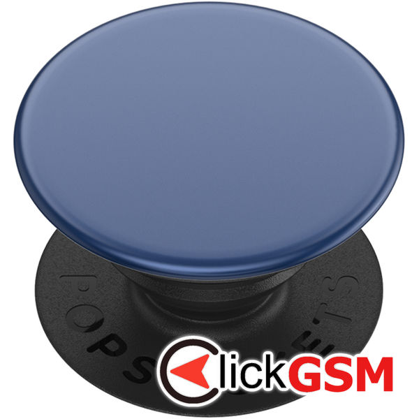 PopSockets - PopGrip - Aluminum Indigo Blue